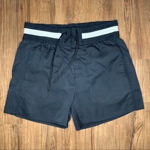•Black ZARA Boxing Type Shorts